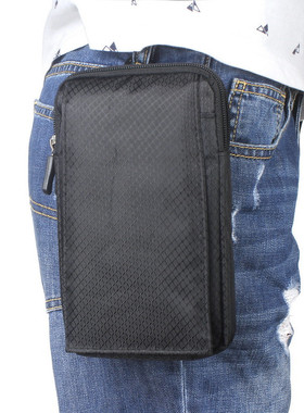 魅蓝note5手机包MX5挂腰带包金立M5plus多功能袋双层腰包穿皮带男