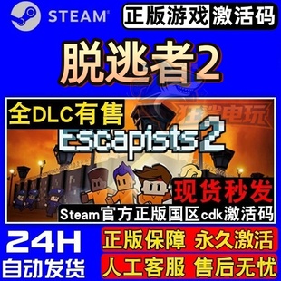 脱逃者2 正版Steam激活码CDKey入库The Escapists 2全DLC策略游戏