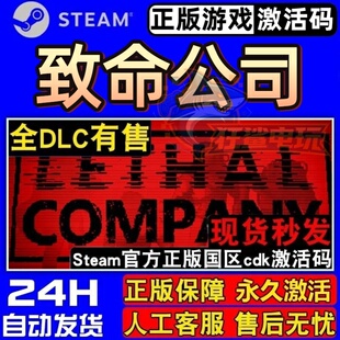 致命公司 Lethal Company steam正版激活码Key入库CDK 全DLC游戏