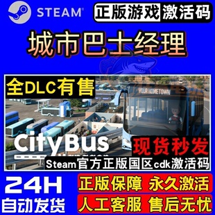 城市巴士经理 正版Steam激活码CDKey入库 City Bus Manager 全DLC
