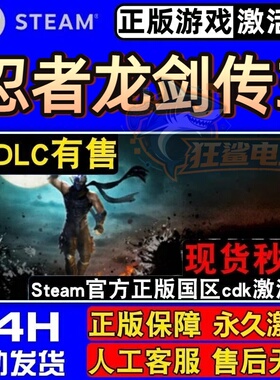 忍者龙剑传3刀锋边缘正版Steam激活码CDKey入库全球国区全DLC游戏