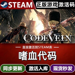 嗜血代码steam游戏cdkey激活码单机电脑游戏全球区兑换码入库玩pc