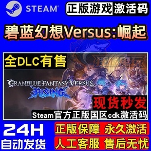 碧蓝幻想Versus崛起 正版Steam激活码CDKey入库 全DLC 2D格斗游戏