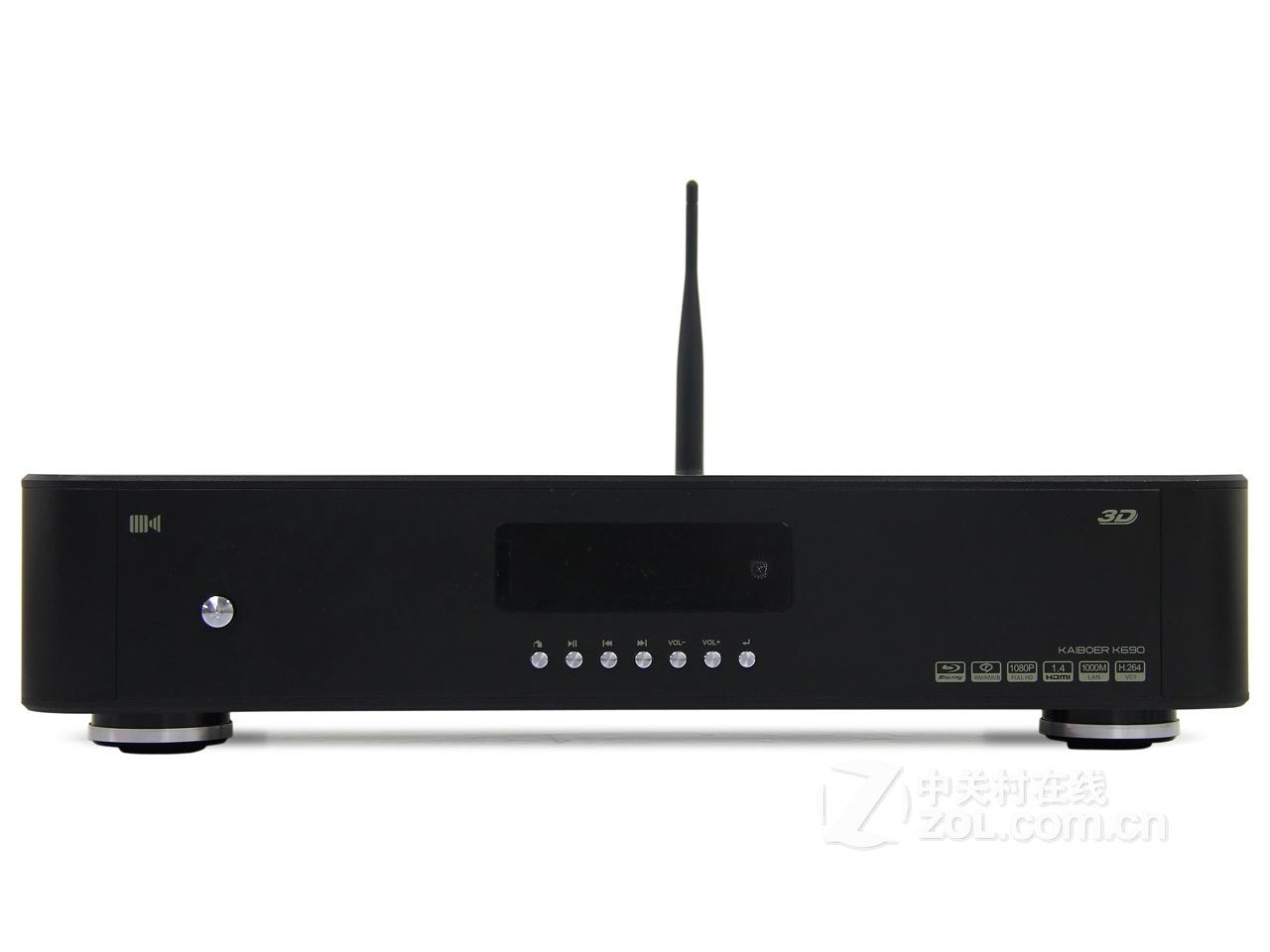 开博尔K690高清3D蓝光网络硬盘播放器2D电视投影仪机顶盒H264
