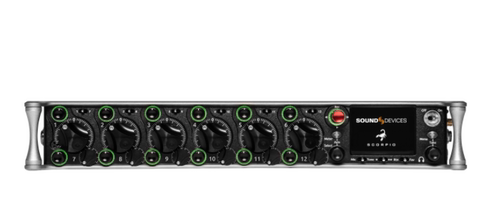 sounddevices Scorpio天蝎座录音机话放音频接口