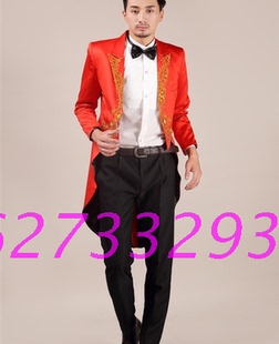 年会主持西服套装出租司仪礼服新郎新娘婚服红毯秀生日派对宴会装