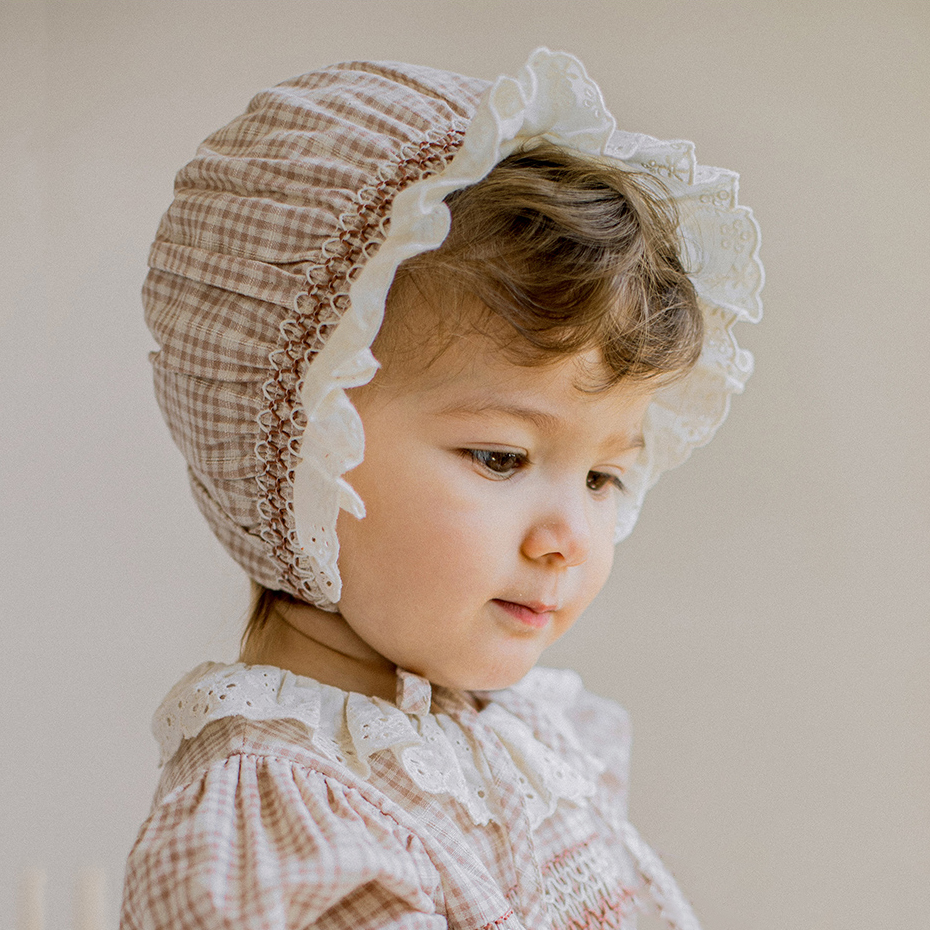 韩国女宝宝胎帽婴幼儿童护耳帽子