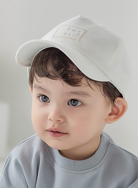 M842韩国进口男女宝宝时尚休闲鸭舌帽 婴幼儿童夏遮太阳棒球帽子