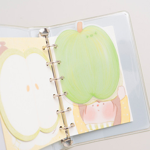 白日几何P头苹果云朵M5/A7活页本