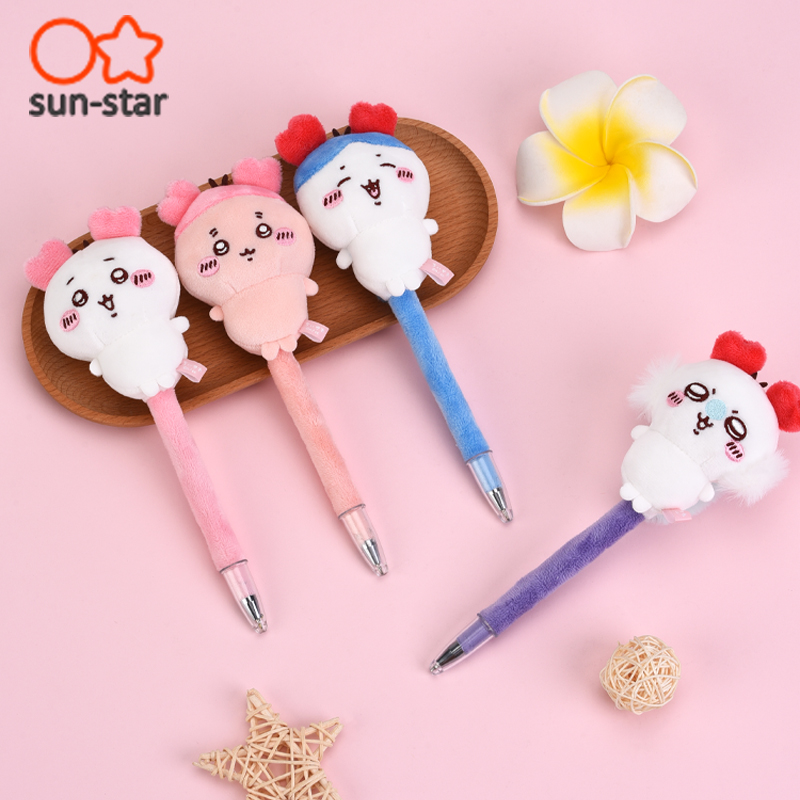 太阳星吉伊卡哇毛绒玩偶圆珠笔
