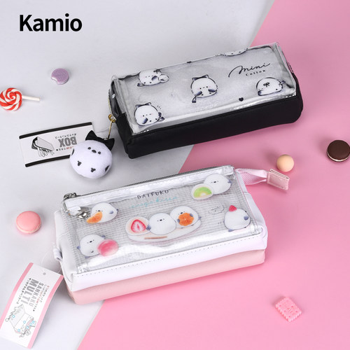 kamio小山雀限定大容量防水笔袋