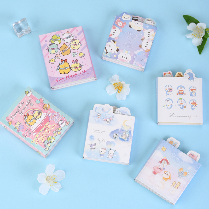 日本三丽鸥人物限定折叠便签本