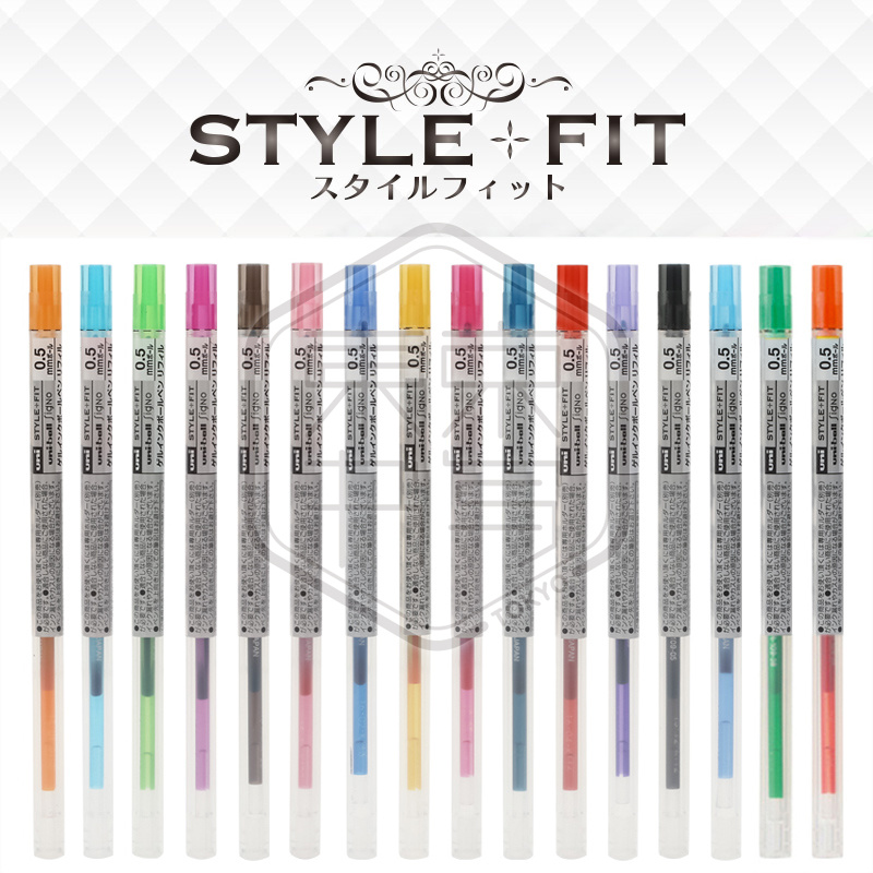 пîÈýÁâSTYLE FITËæÒâ×° ÖÐÐÔ±Êо UMR-109-05 ¹²16É« 0.5mm