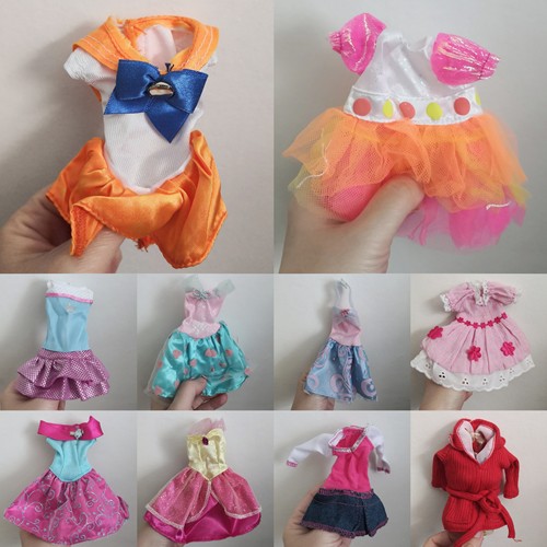 多款式 6分娃衣 公主裙子 适合15-28cm娃娃穿衣服过家家换装玩具