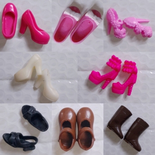 森贝mc2芭芘丽佳草莓娃娃小鞋 ken男娃鞋 子 不同尺寸散货娃鞋 多款