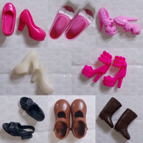 多款不同尺寸散货娃鞋 ken男娃鞋森贝mc2芭芘丽佳草莓娃娃小鞋子