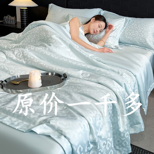 特价款冰丝夏凉被四件套