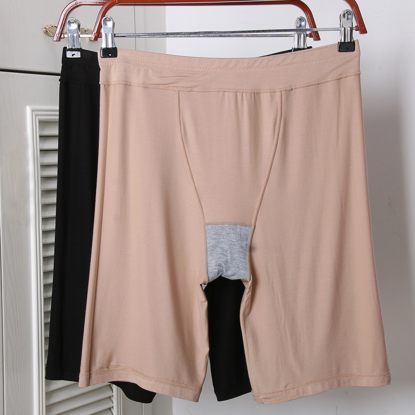 大码安全裤女防磨腿四角内裤二合一防走光夏薄高腰平角五分打底裤,女装/女士精品,打底裤,淘宝优惠券,粉丝福利购,淘宝优惠卷