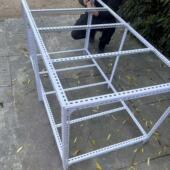 多肉花卉绿植盆栽置物架中岛促销 摆摊操作台鱼缸架加高晾晒蔬菜架