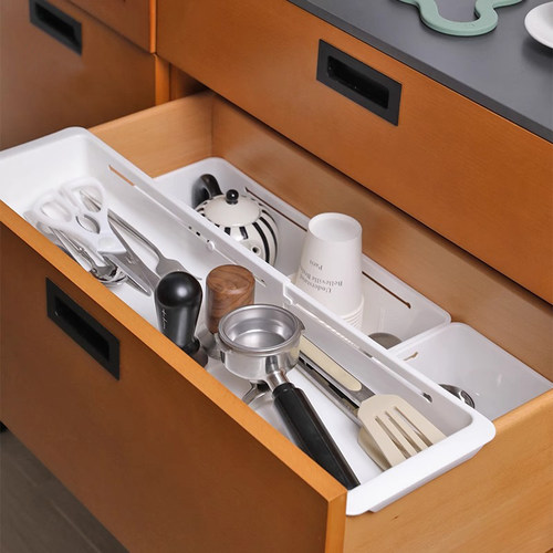 抽屉内置上下分层悬挂收纳盒