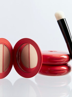 预 打造通透立体妆容 FARA HOMIDI 双效精华遮瑕高光盘3.7g 奢华