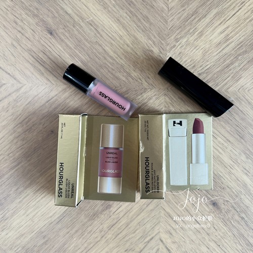 现货 HOURGLASS柔软哑光唇膏#Foxglove 356 / 滋养液体腮红#Scene