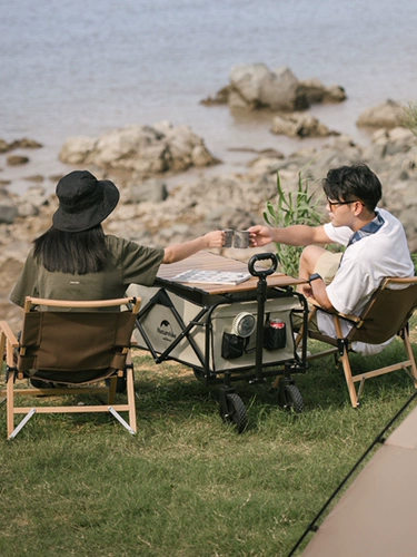 Дорожная складная портативная тележка, регулируемый чемодан для кемпинга