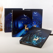 麋鹿唯美星空毕业纪念册初中小学生男女创意活页同学录留言通讯录