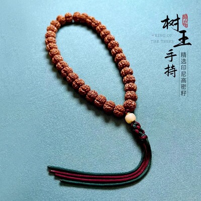 正宗印尼爆肉树王藏式小金刚菩提子手串男士文玩金刚菩提手持佛珠