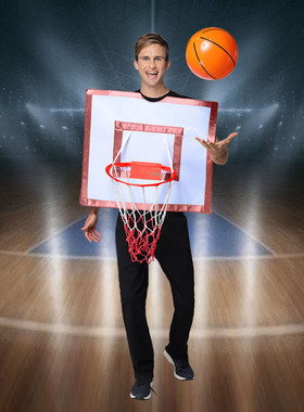 大人儿童投篮球板运动表演服装舞台搞笑搞怪道具亲子趣味活动六一