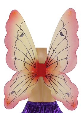 儿童大人蝴蝶精灵翅膀奇妙仙子大天使仙女幻彩聚会舞蹈表演出道具