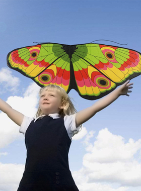 儿童大人蝴蝶精灵翅膀披风奇妙仙子演出道具丝绸天使仙女幻彩舞蹈