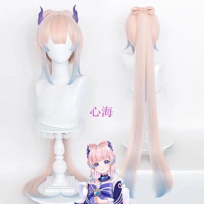 长发毛娘展会cos宫心海原神