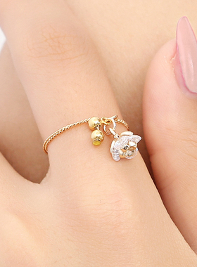 时尚个性风小众设计原创学生尾戒