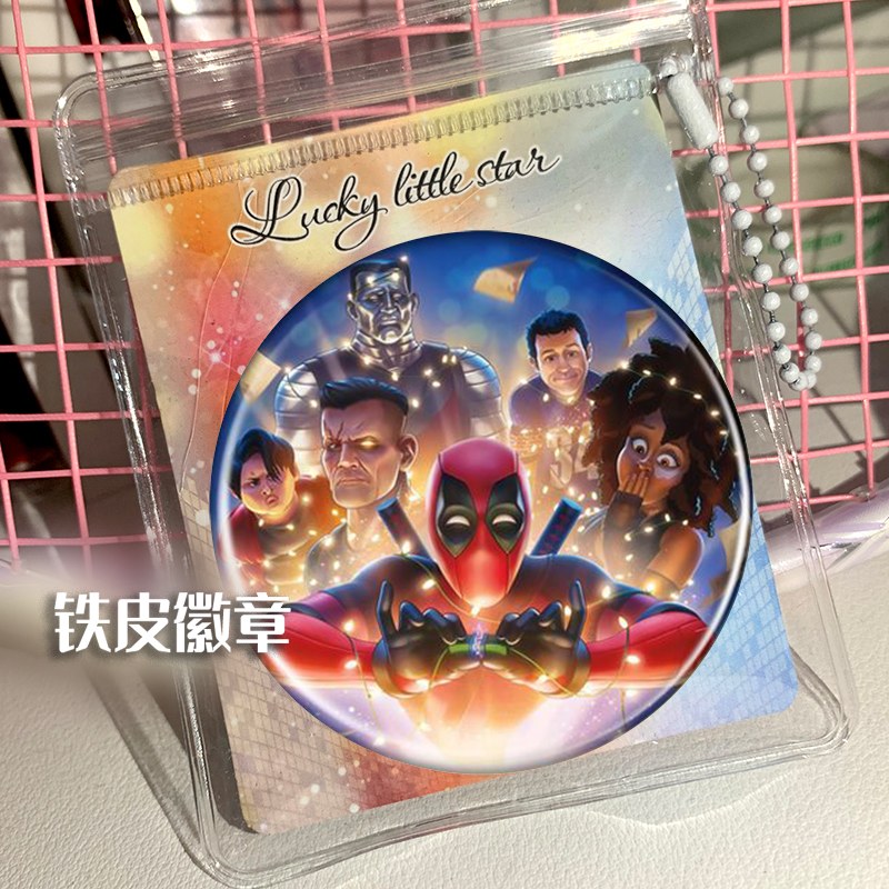 死侍 周边谷子吧唧徽章胸针挂件来图定制DIY礼品胸章