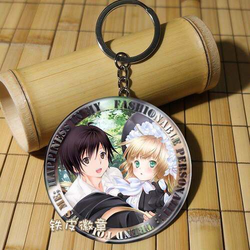 GOSICK 哥特萝莉侦探事件簿 维多利加 周边挂件钥匙扣铁皮徽章