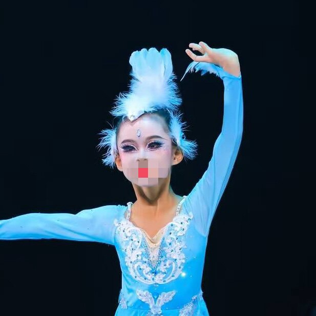 小鸟鸡喜鹊舞蹈演出羽毛立体头饰童表演舞台演 出舞蹈发饰顶夹