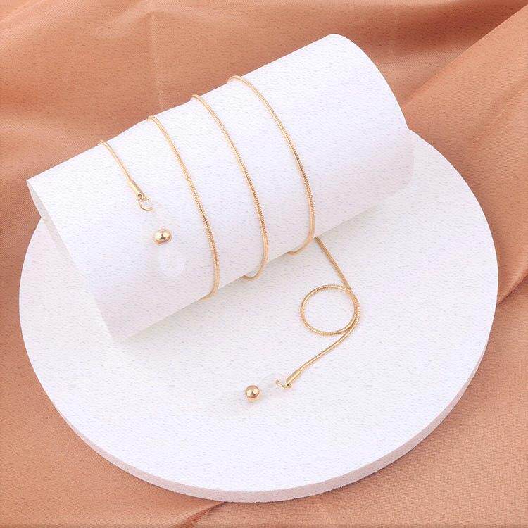 眼睛复古防滑掉配件眼镜成人绳子挂脖固定带潮流链防挂绳时尚链条