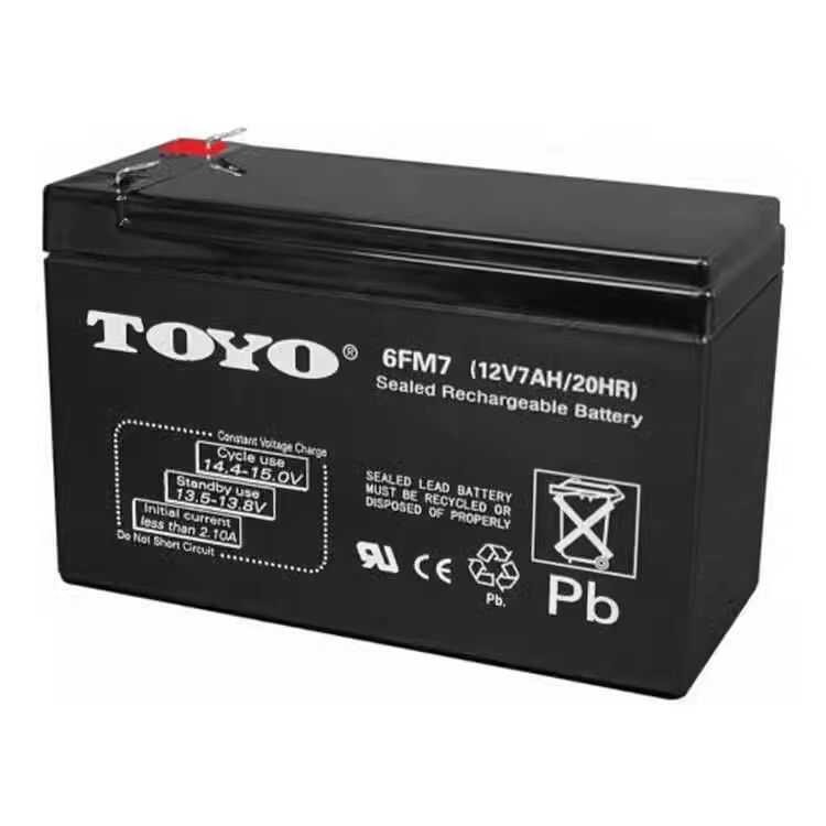 TOYO东洋蓄电池6-FM/GFM12V17A1.2A24AH38AH40AH65A100直流屏消防