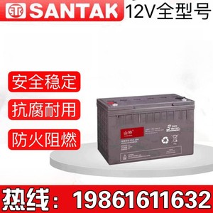 山特蓄电池C12-26AH38AH65AH100AH120UPS直流屏机房EPS监控电源
