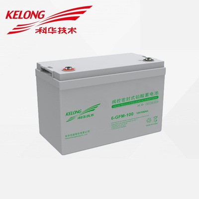 科华铅酸免维护蓄电池6-GFM-100 12V100AH直流屏UPS电源EPS专用
