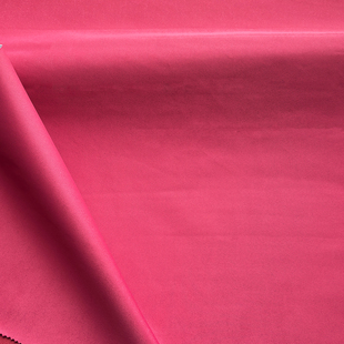 党建红中国红墙布壁布 酒店宾馆卧室背景纯色墙布玫红色无缝墙布