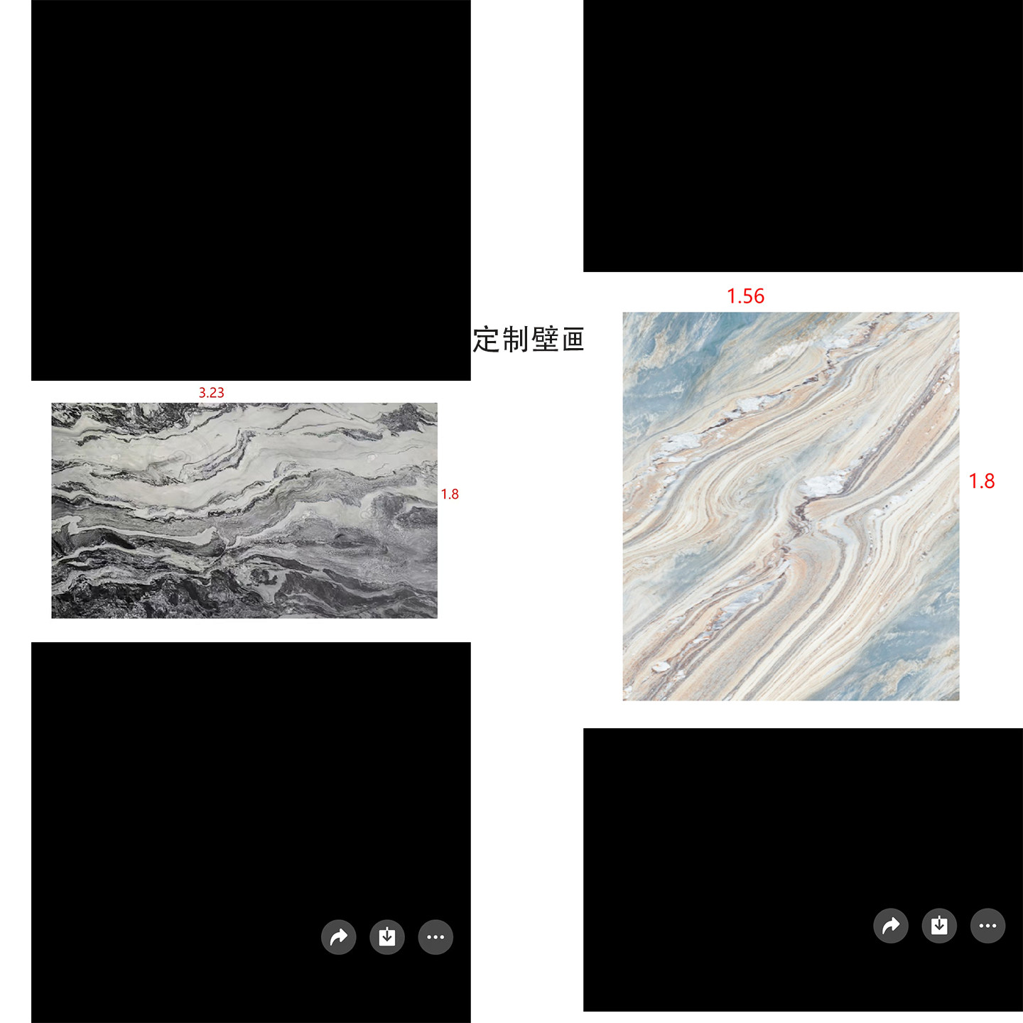 高级定制壁画 抽象大理石纹客厅卧室背景墙高端定制壁布,家装主材,定制壁画,淘宝优惠券,粉丝福利购,淘宝优惠卷