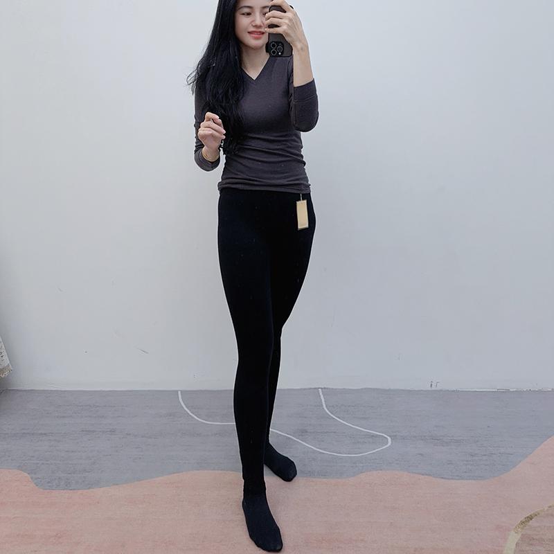超值无缝外穿羊毛裤！ 尾货通勤软糯超弹修身保暖秋冬针织打底裤