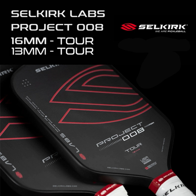 Selkirk LABS Project 008 13/16mm Tour美国进口匹克球拍UPA认证