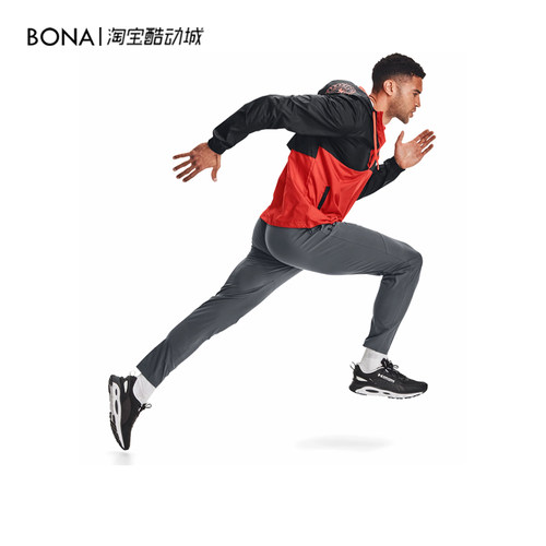 正品安德玛休闲长裤梭织跑步健身