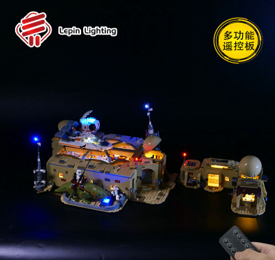 兼容乐高莫斯艾斯利酒馆积木灯饰