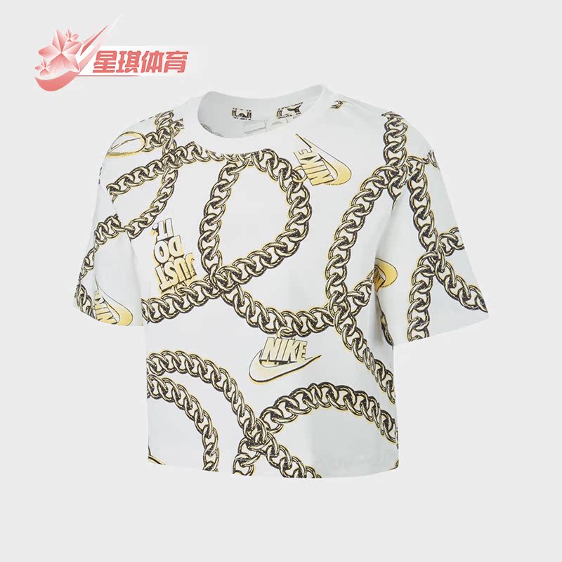 耐克Sportswear女子短款短袖T恤