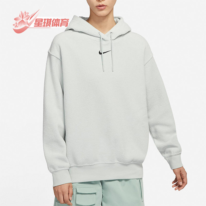 耐克秋冬款女子保暖连帽运动卫衣