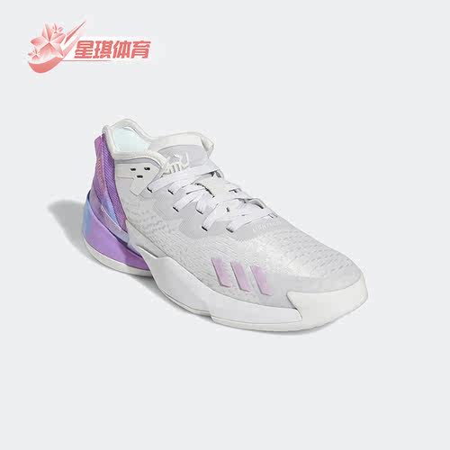 男子运动休闲篮球鞋阿迪达斯正品